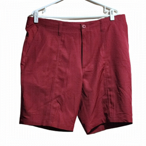 Haggar  men short color deep red  size 38